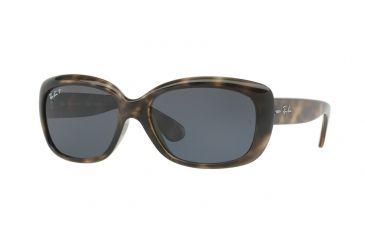 Image of Ray-Ban Jackie OHH RB4101 Sunglasses with No-Line Progressive Rx Prescription Lenses RB4101-731-81-58 - Lens Diameter 58 mm, Frame Color Havana Grey