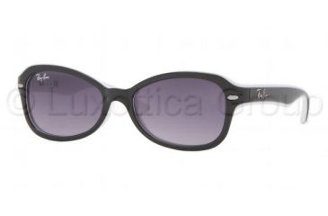 Image of Ray-Ban Junior RJ9044S Progressive Sunglasses - Black Frame / 47 mm Prescription Lenses, 154-11-4715