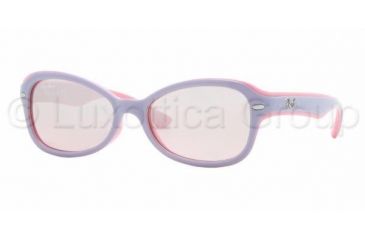 Image of Ray-Ban Junior RJ9044S Progressive Sunglasses - Gray Frame / 47 mm Prescription Lenses, 167-7E-4715