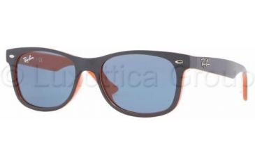 Image of Ray-Ban RJ9052S Single Vision Prescription Sunglasses RJ9052S-178-80-4715 - Lens Diameter: 47 mm, Frame Color: Top Blue On Orange