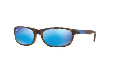 Image of Ray-Ban Junior RJ9056S Progressive Prescription Sunglasses RJ9056S-702555-50 - Lens Diameter 50 mm, Frame Color Matte Havana