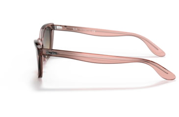 Image of Ray-Ban Lady Burbank RB2299 Sunglasses, Brown Vintage Lenses, Transparent Pink, 52, RB2299-1344BG-52