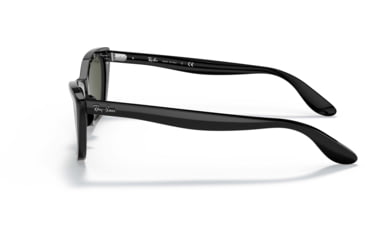 Image of Ray-Ban Lady Burbank RB2299 Sunglasses, Green Lenses, Black, 52, RB2299-901-31-52