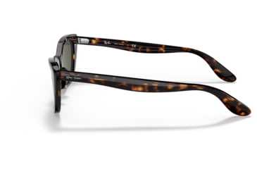 Image of Ray-Ban Lady Burbank RB2299 Sunglasses, Green Lenses, Havana, 52, RB2299-902-31-52