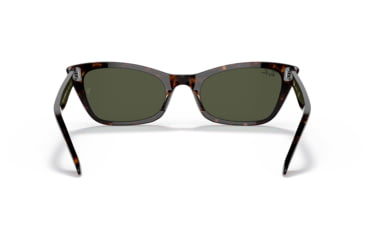 Image of Ray-Ban Lady Burbank RB2299 Sunglasses, Green Lenses, Havana, 52, RB2299-902-31-52