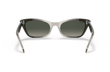 Image of Ray-Ban Lady Burbank RB2299 Sunglasses, Grey Gradient Lenses, Transparent Gray, 52, RB2299-134071-52