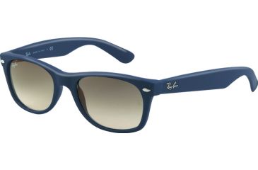 Image of Ray-Ban RB2132 Bifocal Sunglasses - Light Blue Rubber Frame / 52 mm Prescription Lenses, 811-32-5218