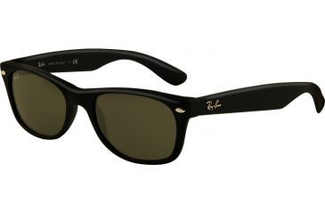 Image of Ray-Ban RB2132 Bifocal Sunglasses - Black Rubber Frame / 55 mm Prescription Lenses, 622-5518