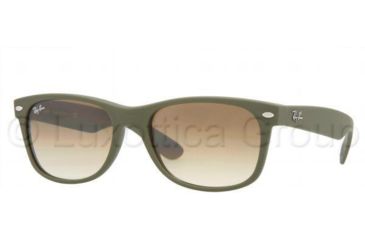 Image of Ray-Ban RB2132 Bifocal Sunglasses - Camo Green Rubber Frame / 55 mm Prescription Lenses, 812-51-5518