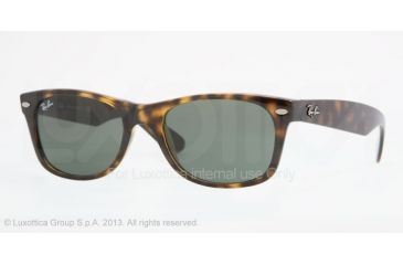 Image of Ray-Ban New Wayfarer Bifocal Sunglasses RB2132 with Lined Bi-Focal Rx Prescription Lenses RB2132-902-58 - Lens Diameter 58 mm, Frame Color Tortoise