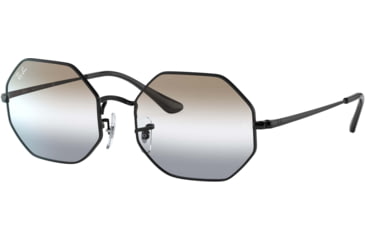 Image of Ray-Ban Octagon RB1972 Sunglasses, Black, 54, RB1972-002-GB-54