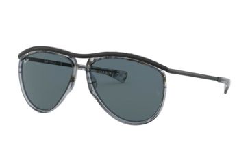 Image of Ray-Ban OLYMPIAN AVIATOR RB2219 Progressive Prescription Sunglasses, 59mm, RB2219-1286R5-59-PRO