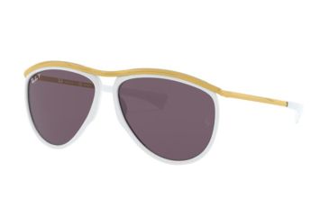 Image of Ray-Ban OLYMPIAN AVIATOR RB2219 Progressive Prescription Sunglasses, 59mm, RB2219-1289AF-59-PRO