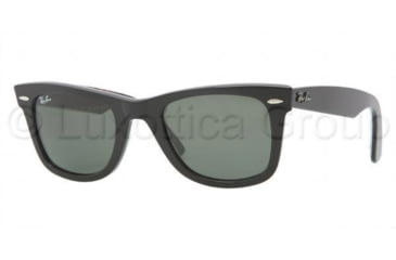 Image of Ray-Ban Original Wayfarer Prescription Sunglasses RB2140  RB2140-1088-5022 - Lens Diameter: 50 mm, Frame Color: Top Black On Texture