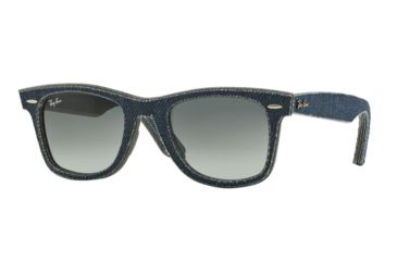 Image of Ray-Ban Original Wayfarer Prescription Sunglasses RB2140 RB2140-116371-50 - Lens Diameter 50 mm, Frame Color Jeans