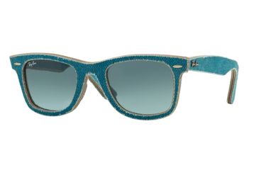 Image of Ray-Ban Original Wayfarer Prescription Sunglasses RB2140 RB2140-11644M-50 - Lens Diameter 50 mm, Frame Color Jeans Azure