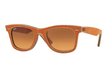 Image of Ray-Ban Original Wayfarer Prescription Sunglasses RB2140 RB2140-11653C-50 - Lens Diameter 50 mm, Frame Color Jeans Orange