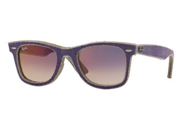 Image of Ray-Ban Original Wayfarer Prescription Sunglasses RB2140 RB2140-1167S5-50 - Lens Diameter 50 mm, Frame Color Jeans Violet