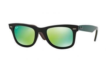 Image of Ray-Ban Original Wayfarer Prescription Sunglasses RB2140 RB2140-117519-50 - Lens Diameter 50 mm, Frame Color Black