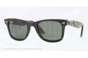 Image of Ray-Ban Original Wayfarer Prescription Sunglasses RB2140  RB2140-6065-50 - Lens Diameter 50 mm, Frame Color Matte Black