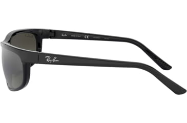 Image of Ray-Ban RB 2027 Sunglasses, Styles Black Frame / Polarized Crystal Mirror Gray Lenses, 601-W1-6200