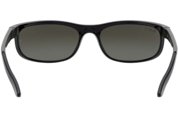 Image of Ray-Ban RB 2027 Sunglasses, Styles Black Frame / Polarized Crystal Mirror Gray Lenses, 601-W1-6200