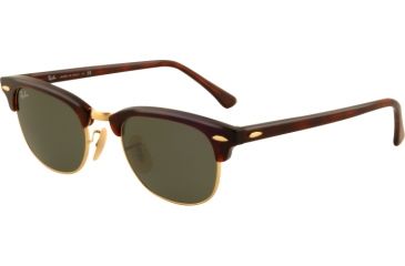 Image of Ray-Ban RB2156 Bifocal Sunglasses - Red Havana Frame / 49 mm Prescription Lenses, 990-4921