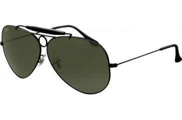 Image of Ray-Ban RB3138 Bifocal Sunglasses - Black Frame / 62 mm Prescription Lenses, 002-6209