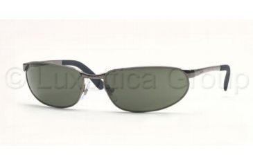 Image of Ray-Ban RB 3176 Sunglasses Styles - Gunmetal Frame / Crystal Green Lenses, 004-6017