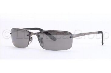 Image of Ray-Ban RB 3217 Sunglasses Styles - Gunmetal Frame / Polarized Gray Mirror Silver Grad. 58 mm Diameter Lenses, 004-82-5815