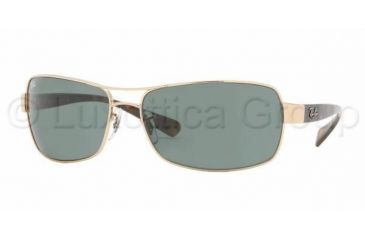 Image of Ray-Ban RB3379 Progressive Sunglasses - Arista Frame / 64 mm Prescription Lenses, 001-6415