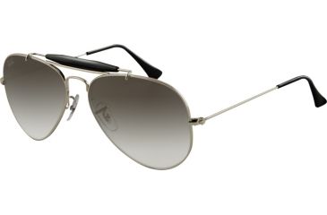 Image of Ray-Ban RB3407 Progressive Sunglasses - Silver Frame / 58 mm Prescription Lenses, 003-32-5814