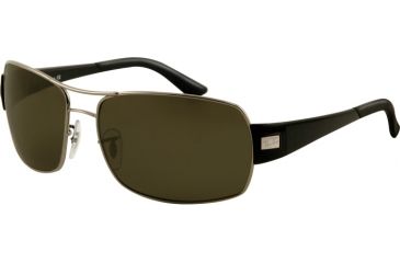 Image of Ray-Ban Bifocal Sunglasses RB3426 with Lined Bi-Focal Rx Prescription Lenses RB3426-004-71-6116 - Lens Diameter: 61 mm, Frame Color: Gunmetal