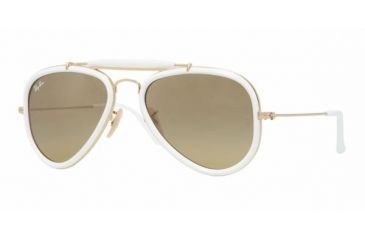 Image of Ray-Ban RB3428 Progressive Sunglasses - Arista Frame w/ Cry. Brown Mirror Silver Grad. 58 mm Diameter Lenses, 001-3K-5818