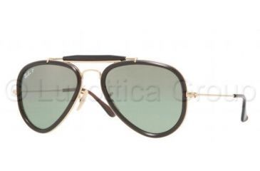 Image of Ray-Ban Road Spirit RB3428 Sunglasses with No-Line Progressive Rx Prescription Lenses RB3428-001-M4-5818 - Lens Diameter: 58 mm, Frame Color: Shiny Gold