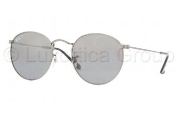 Image of Ray-Ban RB3447 Single Vision Prescription Sunglasses RB3447-029-K3-5021 - Lens Diameter 50 mm, Frame Color Matte Gunmetal