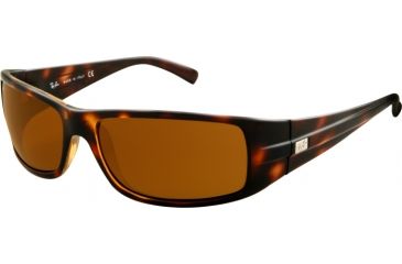 Image of Ray-Ban RB 4057 Sunglasses, Havana Frame / Crystal Brown Lenses, 642-6116