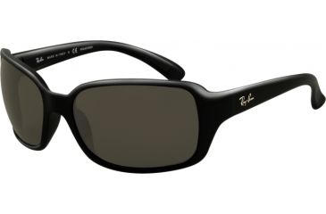 Image of Ray-Ban RB 4068 Sunglasses Styles - Black Frame / Crystal Green Polarized Lenses, 601-58-6017