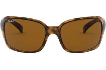 Image of Ray-Ban RB 4068 Sunglasses Styles - Havana Frame / Crystal Brown Polarized Lenses, 642-57-6017