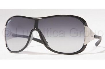Image of Ray-Ban RB 4091 Sunglasses Styles - Black Frame / Gray Gradient Lenses, 601-8G-0129