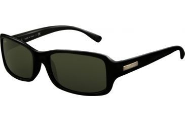 Image of Ray-Ban RB4107 Progressive Sunglasses - Black Crystal Green Frame / 56 mm Prescription Lenses, 601-5617