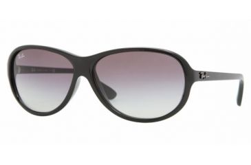 Image of Ray-Ban RB 4153 Sunglasses Styles - Black Frame / Crystal Gray Gradient Lenses, 601-32-6213