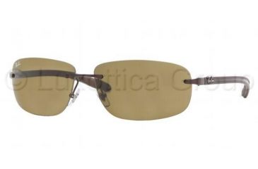 Image of Ray-Ban RB 8303 Sunglasses Styles - Brown Frame / Brown Lenses, 014-73-6113