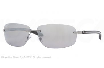 Image of Ray-Ban RB8303 Prescription Sunglasses RB8303-004-82-61 - Lens Diameter 61 mm, Lens Diameter 61 mm, Frame Color Gunmetal