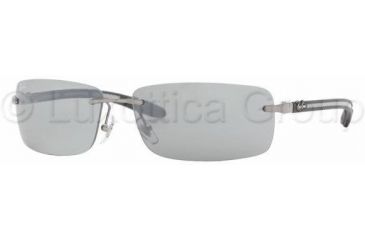Image of Ray-Ban RB8304 Progressive Prescription Sunglasses RB8304-004-6G-6114 - Lens Diameter: 61 mm, Frame Color: Gunmetal