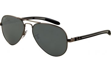 Image of Ray-Ban RB8307 Progressive Prescription Sunglasses RB8307-004-N8-5814 - Lens Diameter: 58 mm, Frame Color: Gunmetal