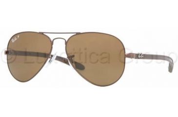 Image of Ray-Ban RB8307 Progressive Prescription Sunglasses RB8307-014-N6-5814 - Lens Diameter: 58 mm, Frame Color: Brown