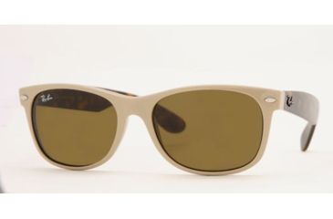 Image of Ray-Ban RB2132 Bifocal Sunglasses Shiny Sand Frame / 52 mm Prescription Lenses, 721-5218