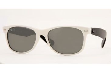 Image of Ray-Ban RB2132 Bifocal Sunglasses White Frame / 52 mm Prescription Lenses, 722-40-5218