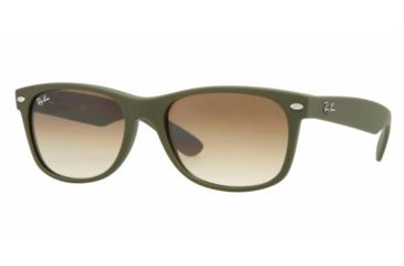 Image of Ray-Ban RB2132 Bifocal Sunglasses - Camo Green Rubber Frame / 52 mm Prescription Lenses, 812-51-5218
